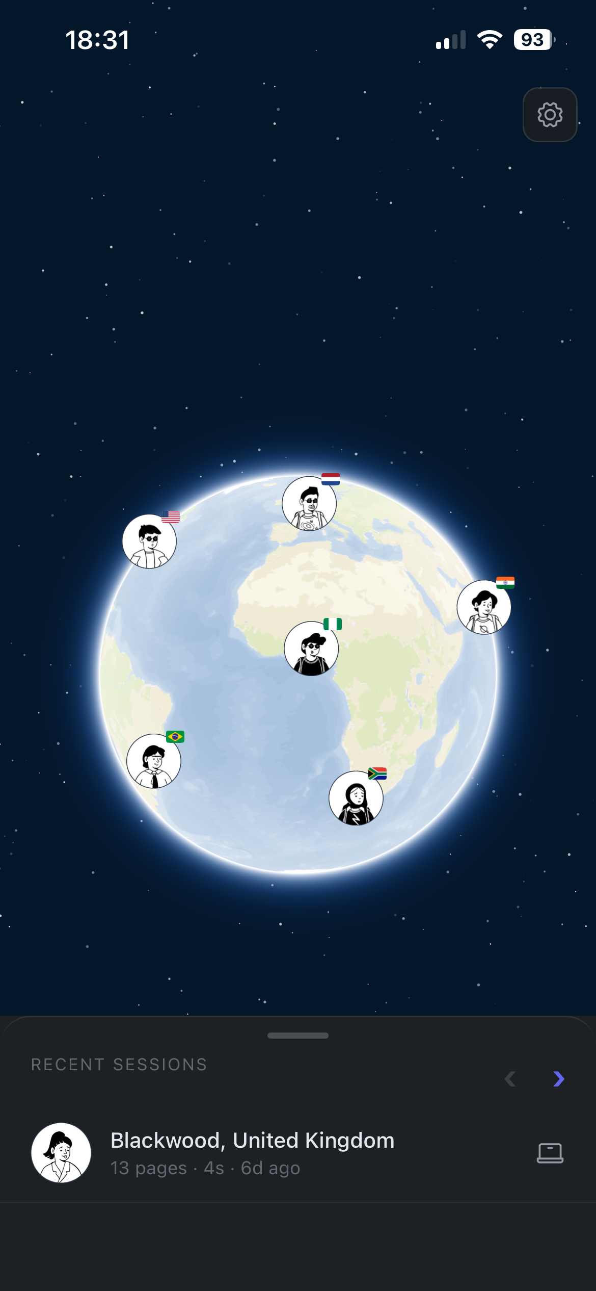 Live 3D Globe