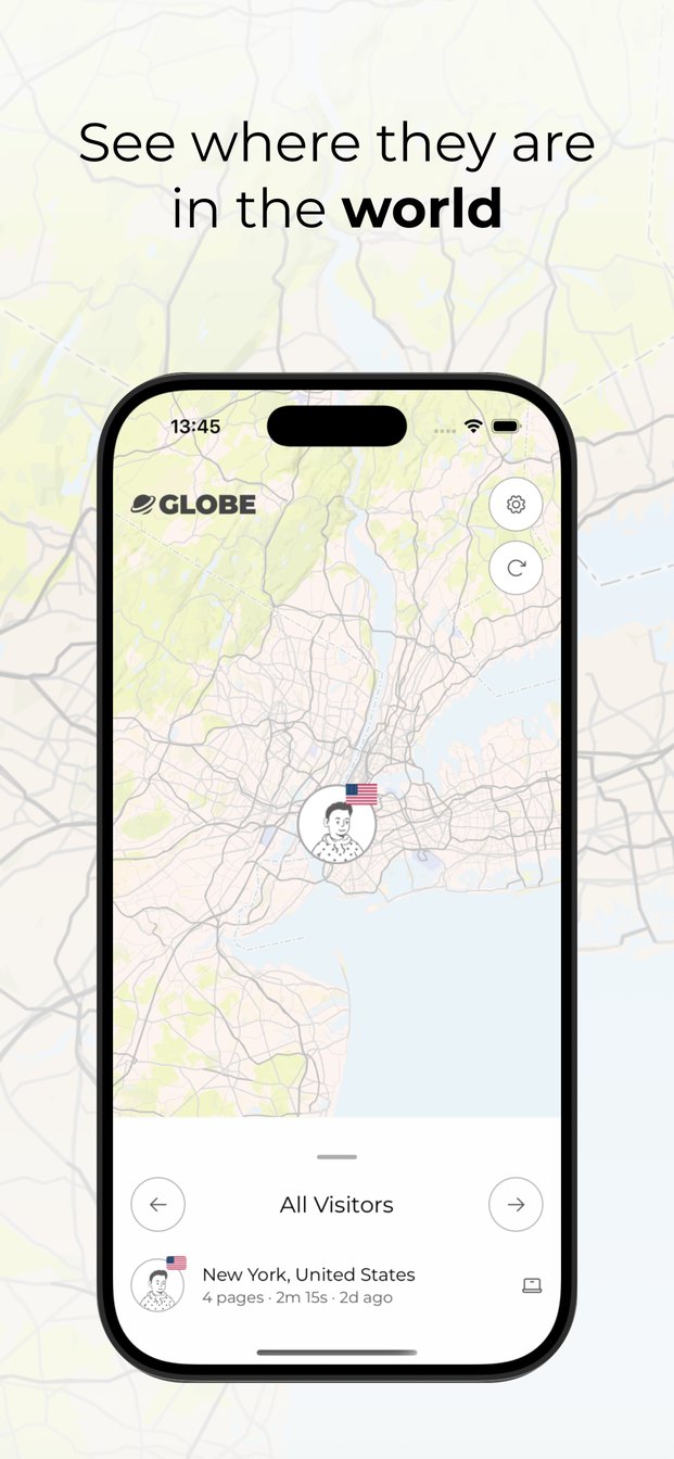 See where they are in the world
